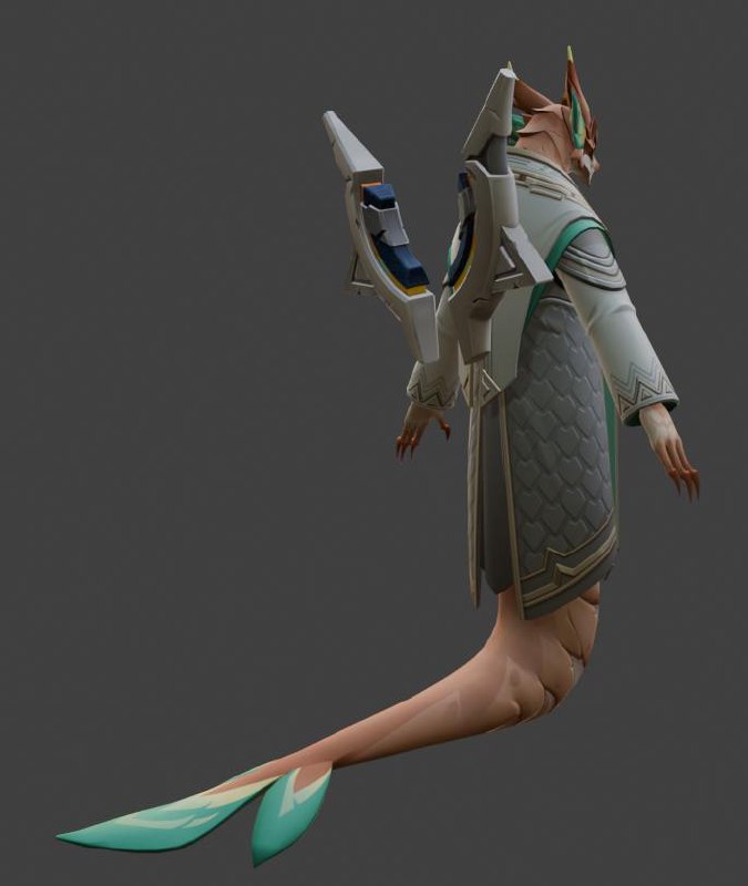 #Jelena via KLP5.2 盗火贤者 模型文件名: Kukulkan (库库尔坎)#Jelena via KLP5.2 盗火贤者 模型文件名: Kukulkan (库库尔坎)