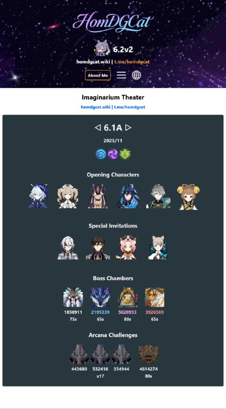 「原 6.1A」😘 11月剧诗血量：剧诗历史首次boss超过500万血#妮可少女 #原神homdgcat.wiki/gi/maze「GI 6.1A」😘 November Theater HP: First Theater Boss to exceed 5 million HP#HomDGCat #GIhomdgcat.wiki/gi/maze