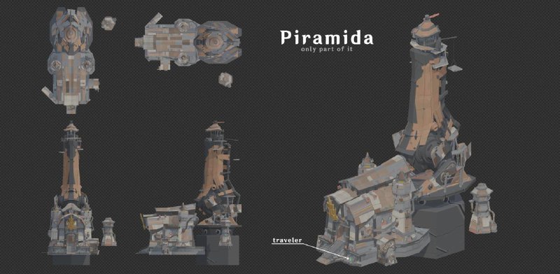 #Jelena 6.3(?) 皮拉米达城的一部分#地图