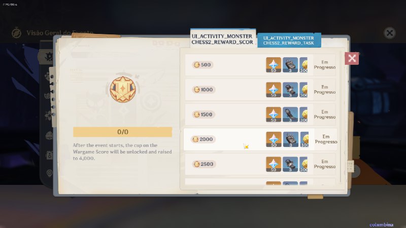 eventos (tá faltando o principal)eventos (tá faltando o principal)