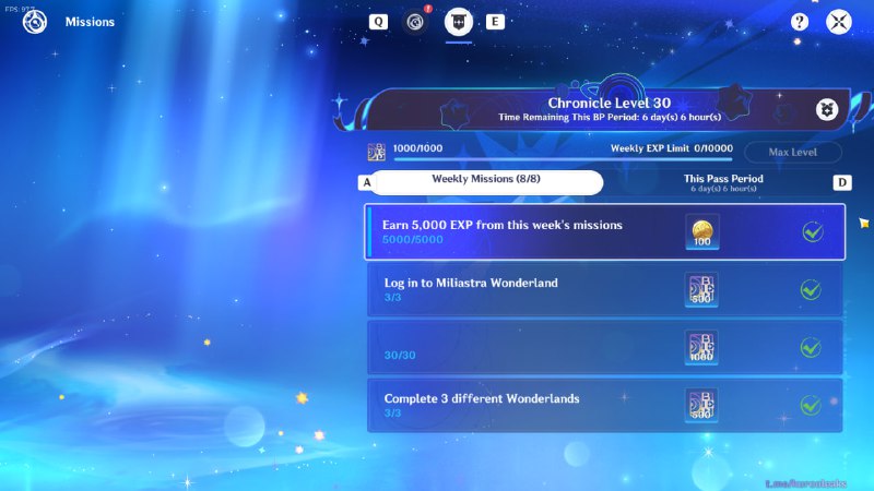 Milliastra Wonderland Battle Pass (IN-GAME)Milliastra Wonderland Battle Pass (IN-GAME)