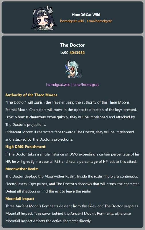 「原 6.3v1」😘 博士周本技能#妮可少女 #原神homdgcat.wiki/gi/bosshomdgcat.wiki/gi/future「GI 6.3v1」😘 The Doctor Boss Abilities#HomDGCat #GIhomdgcat.wiki/gi/bosshomdgcat.wiki/gi/future