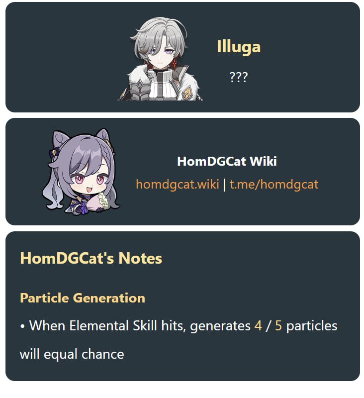 「原 6.3v1」😘 叶洛亚产球#妮可少女 #原神homdgcat.wiki/gi/char/Illuga「GI 6.3v1」😘 Illuga Particle Generation#HomDGCat #GIhomdgcat.wiki/gi/char/Illuga