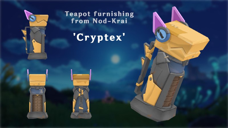 source #Jelena 5.8 尘歌壶挪德卡莱摆设Cryptex#尘歌壶