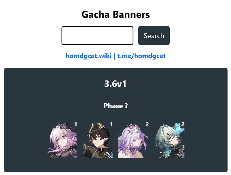 「铁 3.6v1」😋 卡池信息#妮可少女 #星穹铁道homdgcat.wiki/sr/banner「HSR 3.6v1」😋 Banner Data#HomDGCat #HSRhomdgcat.wiki/sr/banner
