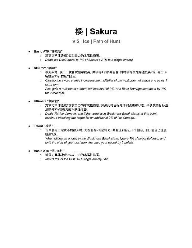 I dont know whether you still remember her old kit. Looking at it now, she was kind of like Boothill back then LOL