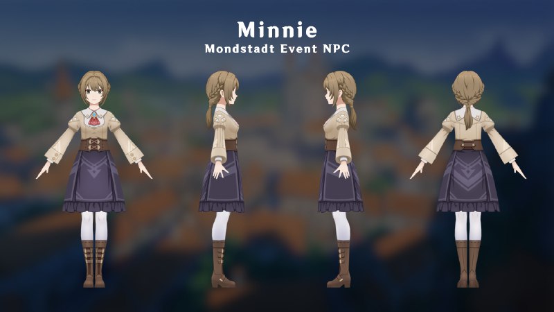 [GI6.2v1]Minnie, NPC from main eventI guess she is from Dornman Port