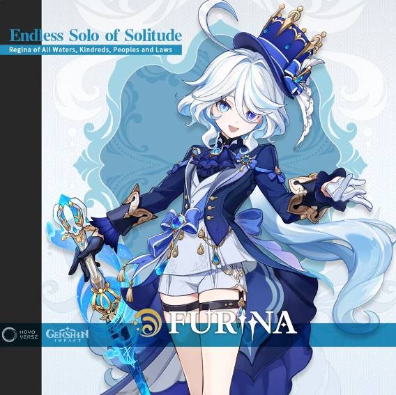 绮录 is Cerydra's real name. Btw she is also just a little bit like Furina (white form). #Luna