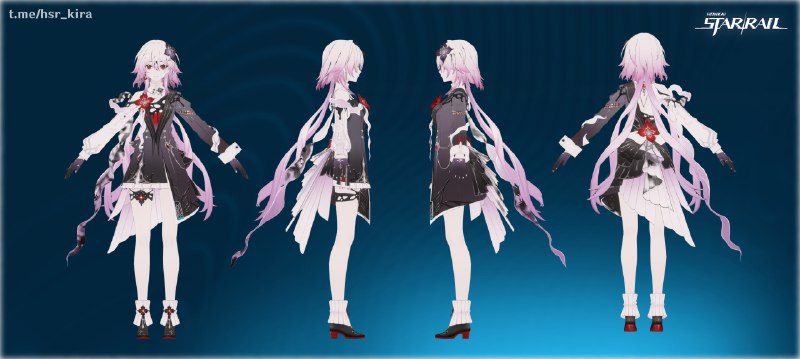 🗿 Рендер новой Марч7#утечки #версия3_5   🤓 HSR | KIRA 🤓🌟 Наши каналы 🌟