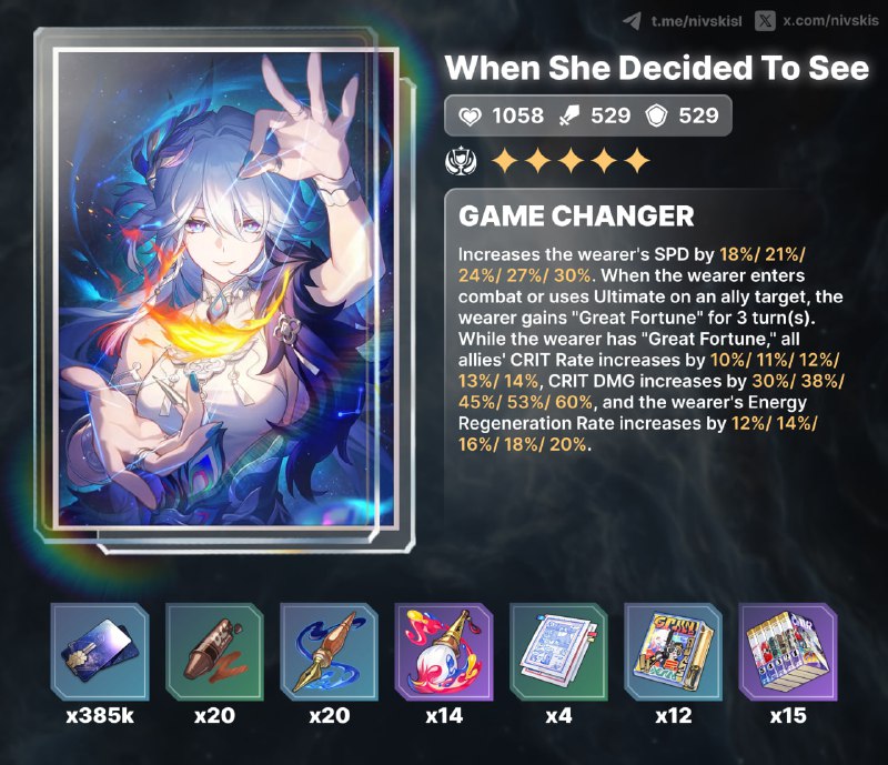 🧷 materials for new lightcones 4.0#hsr