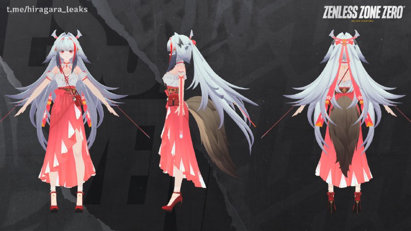 [ZZZ 2.5] Ye Shunguang skin render | ult modeSo this is how her ultimate looks like. They didn't add new textures for the tail n legs like basic model (die of cringe)Thx Keepy for the model