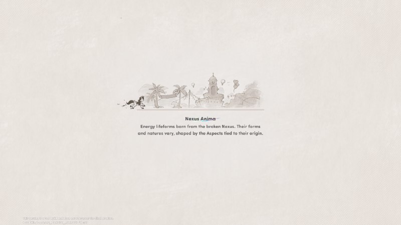 Nexus Anima Loading screen