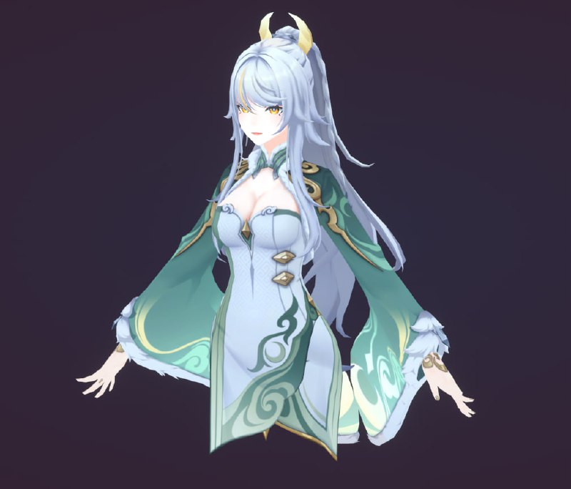 [GI 6.3] Zibai propsCanopyGhostHorse[GI 6.3] Zibai propsCanopyGhostHorse