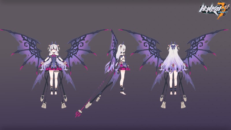 [HI3 - 8.7 BETA] Behold! Fate-Defying Dragon (Coralie) Skin RenderThanks to Chi for the render.