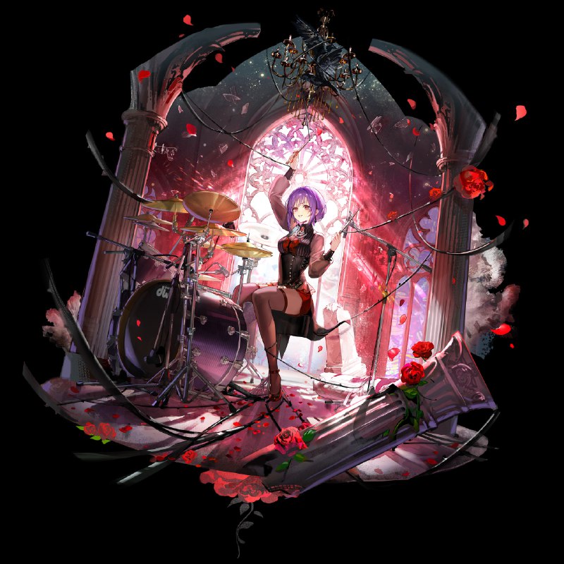 ［ArkNights x AveMujica］联动干员立绘［ArkNights x AveMujica］联动干员立绘