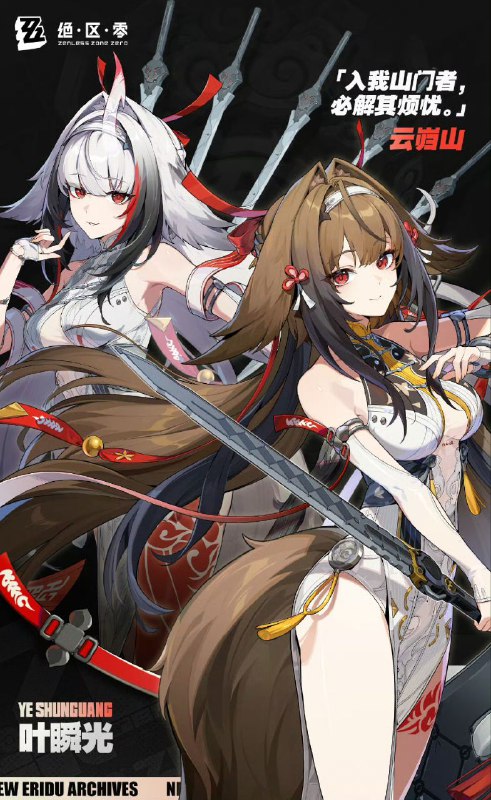 代理人档案丨叶瞬光「我愿执剑，碎尽万般因果