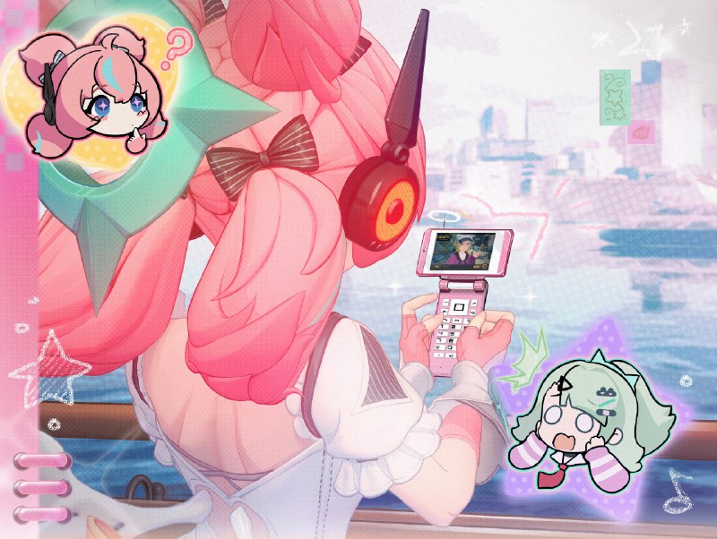 ［ZZZ AOD］爱芮提议说要一起直播…好可怕啊啊啊啊！！要是在网上说错话了，会被永远记录下来反复播放的吧...不过，我们的直播应该也没有人看，也许不会被录下来？不行不行万一有人录到怎么办啊啊啊啊这太可怕了还是不要继续想了...