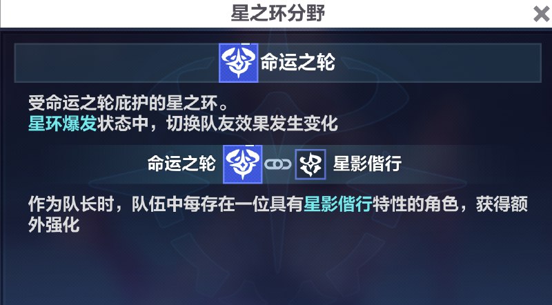 ［HI3rd 8.6Beta］丽塔的星之环是命运之轮（Wheel of Destiny），星之环特性是星影偕行和天渊易位 没有？？？［HI3rd 8.6Beta］丽塔的星之环是命运之轮（Wheel of Destiny），星之环特性是星影偕行和天渊易位 没有？？？