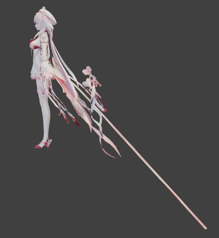 ［HI3rd 8.4Rel］新的爱莉希雅装甲模型初步渲染［HI3rd 8.4Rel］新的爱莉希雅装甲模型初步渲染