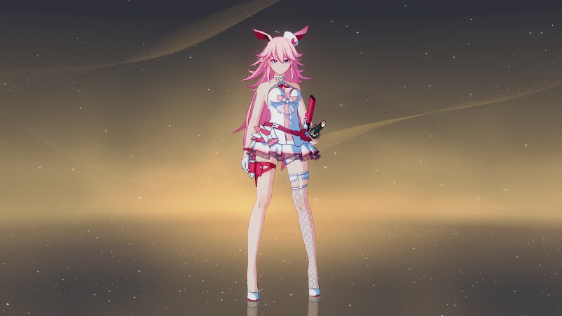 不论如何，八重樱的耳朵总喜欢伸出界面不论如何，八重樱的耳朵总喜欢伸出界面