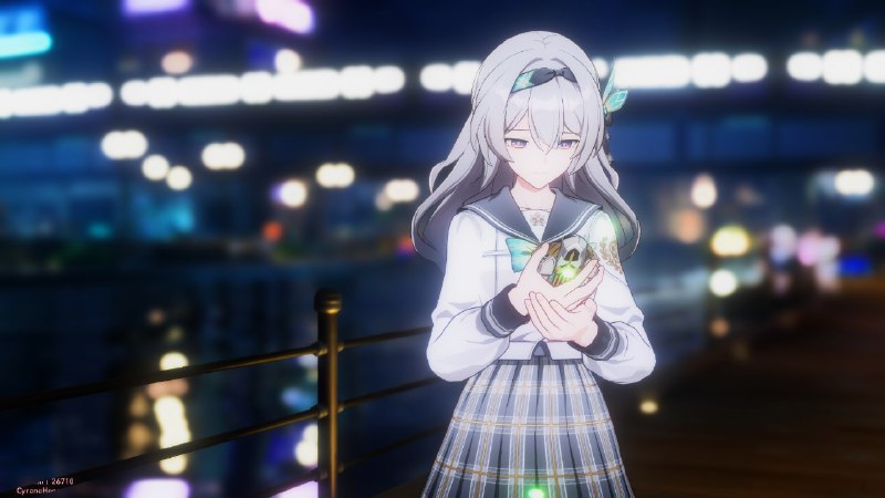 维生舱外的世界吗...?😊😊二维市，真是美丽呢😊😊我说的是，你在身边😉