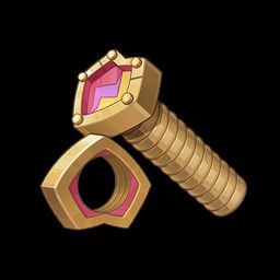 GI5.8奇异的螺栓刻着奇异符号的螺栓，似乎代表某个势力