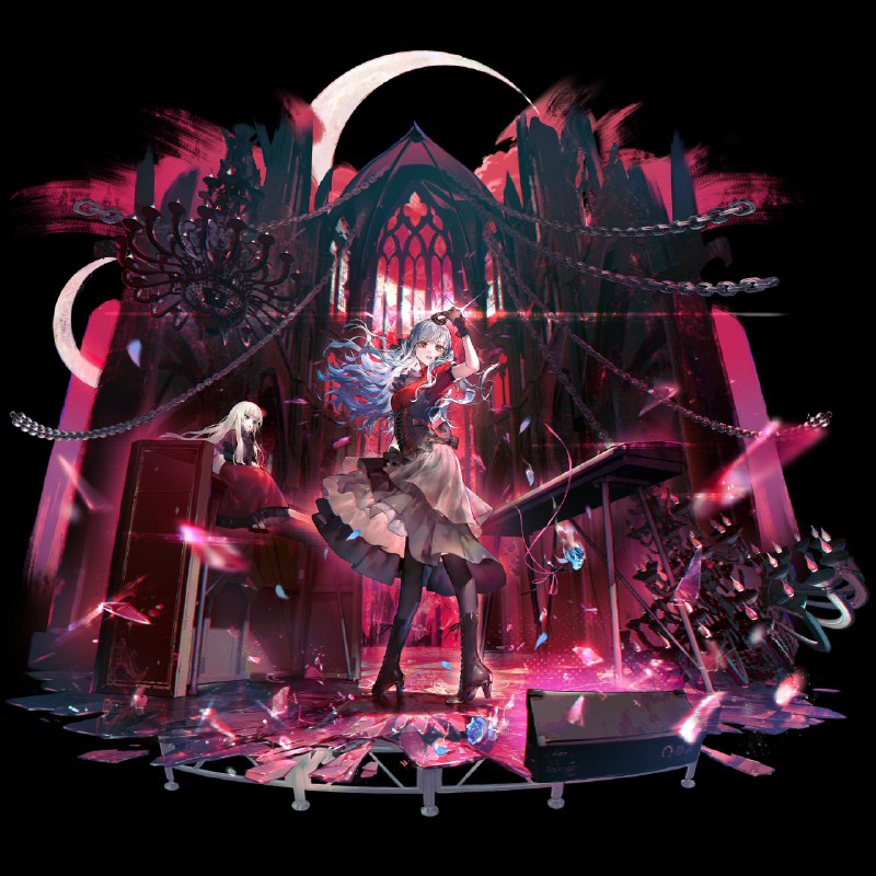 ［ArkNights x AveMujica］联动干员立绘［ArkNights x AveMujica］联动干员立绘