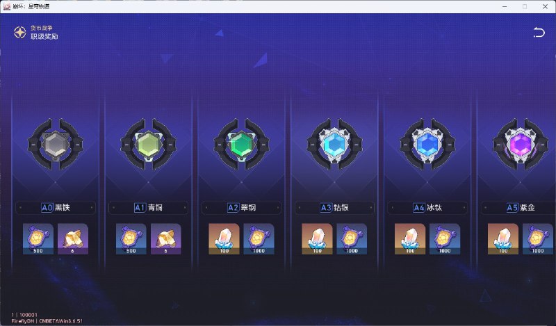 ［HSR 3.7Beta］货币战争的职级［HSR 3.7Beta］货币战争的职级