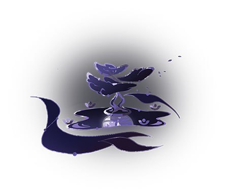 二相乐园的夜晚地图，可爱的月亮Nighttime Planarcadia. Cute moon.二相乐园的夜晚地图，可爱的月亮Nighttime Planarcadia. Cute moon.