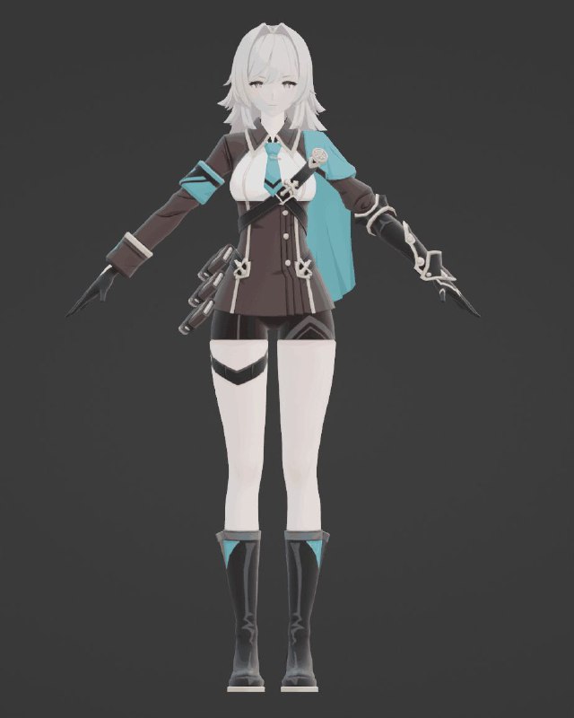 ［HI3rd 8.6Beta］关于新皮肤：-薇塔的特效皮肤（应该是1680✨）-赫丽娅的活动皮肤（如图）-大格蕾修（Griseo）的BP换色皮肤以及这个版本没有新的协同者（Astral op）