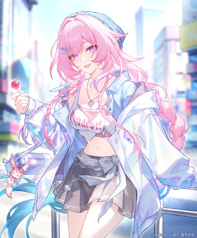 ［HSR］昔涟的今日穿搭♪ 阳光下的身影随着步伐跃动，散发着青春耀眼的活力