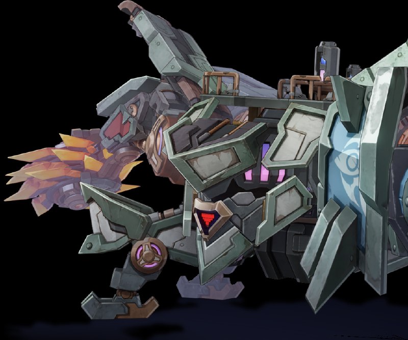 ［GI 6.2Beta］新世界Boss超重型陆巡舰·机动战垒军械宫与月矩力试验设计局合作研发的新型战争机关，搭载了复数的重型武器