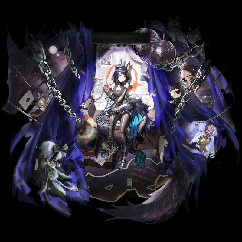 ［ArkNights x AveMujica］联动干员立绘［ArkNights x AveMujica］联动干员立绘