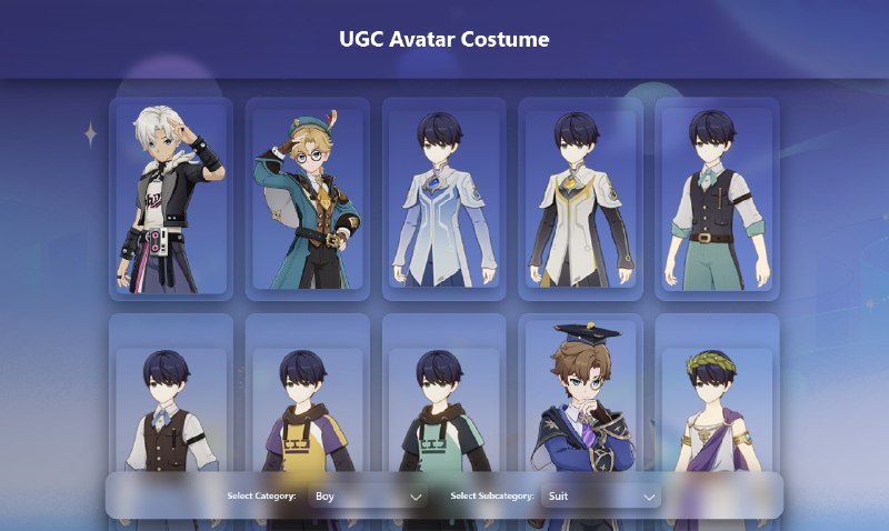 we have created a webpage to help you quickly understand which custom costumes your character can useGo to check —> 