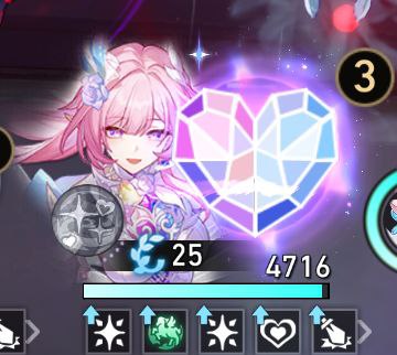 特别展示一下昔涟大招满充能的状态