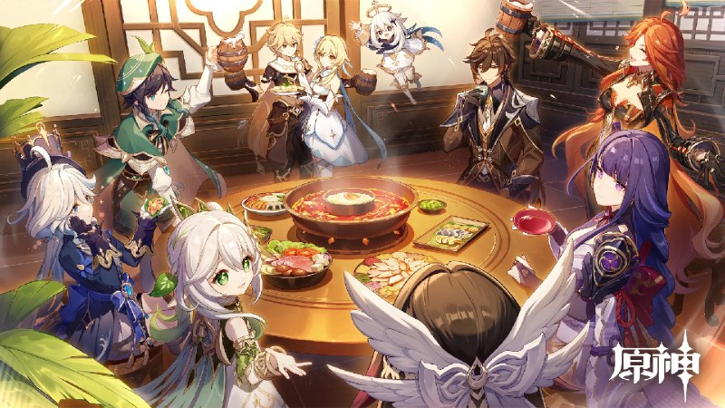 [GI]Genshin 5th anniversary KV原神5周年视觉图