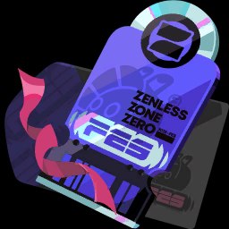 ［ZZZ 2.4Pre］「游园熠刻」纪念票「2025绝区零FES」活动纪念奖励兢兢业业处理绳网委托、勤勤恳恳拯救新艾利都的时候——重新翻出这张票根，记忆中那阵狂热的鼓点就会再次敲响