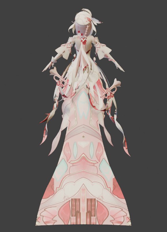 ［HI3rd 8.4Rel］新的爱莉希雅装甲模型初步渲染［HI3rd 8.4Rel］新的爱莉希雅装甲模型初步渲染